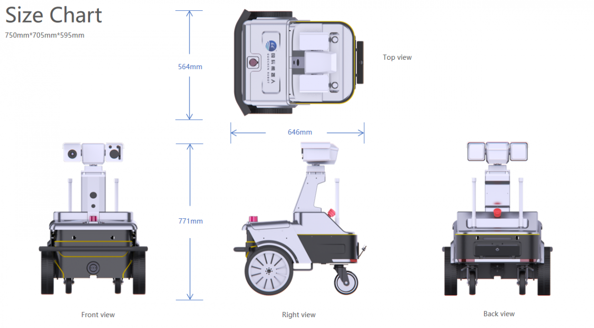园区智能巡检向日葵黄色视频 