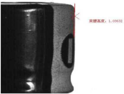 NG 不良特征：未束腰